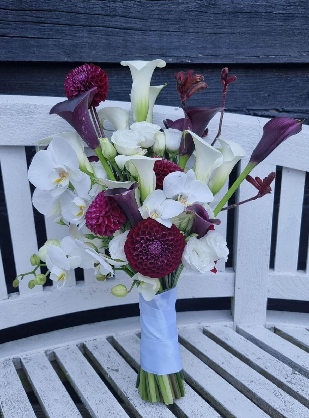 Brudebuket „Perfect Harmony“ fra Miss Liss Blomster