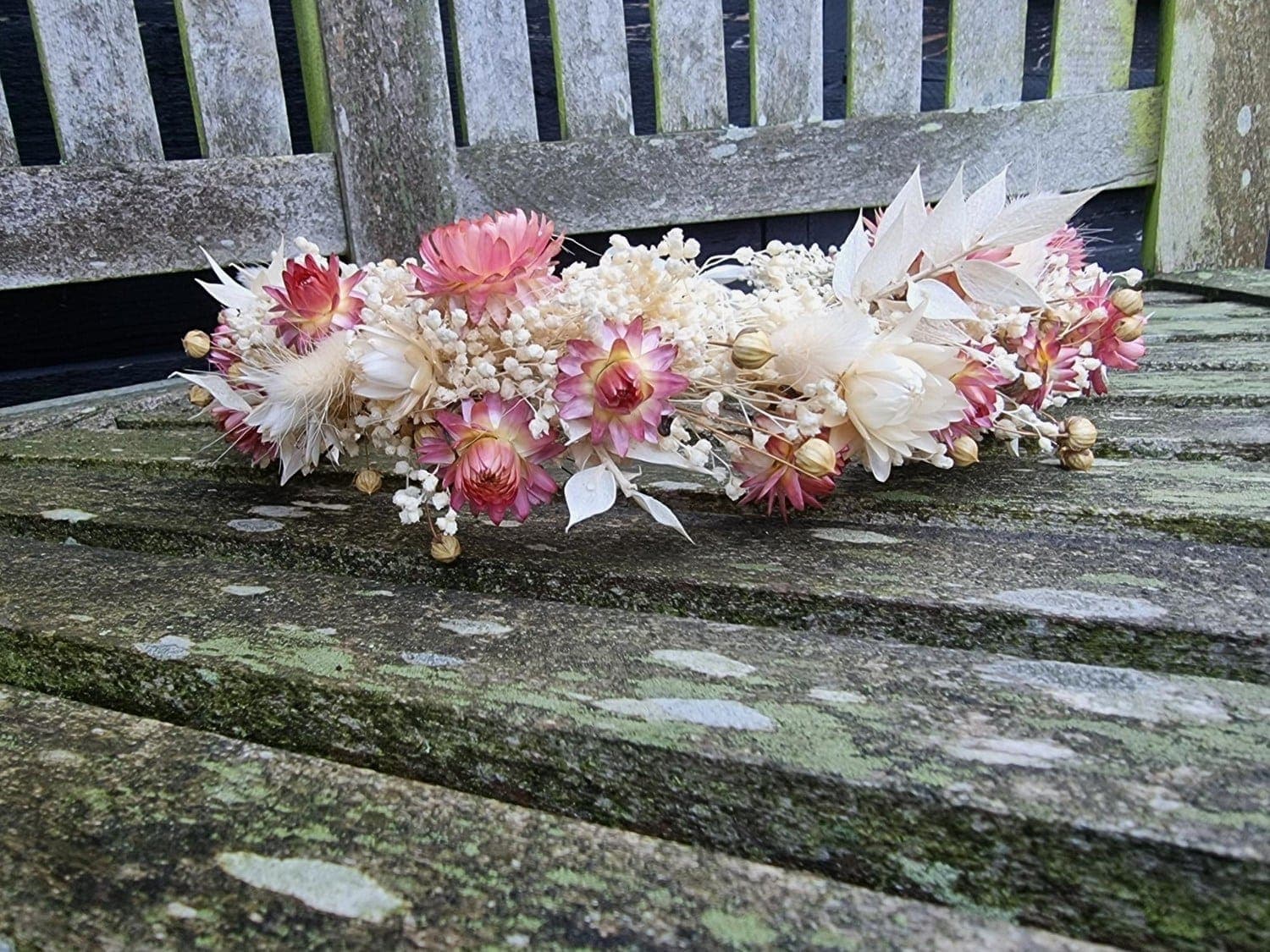 Hårpynt med friske blomster til bruden fra Miss Liss Blomster – billede 33
