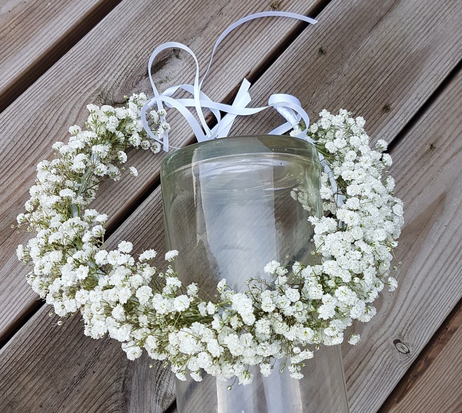 Hårpynt med friske blomster til bruden fra Miss Liss Blomster – billede 37