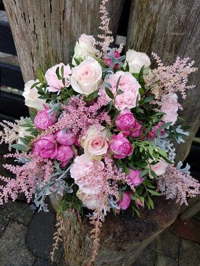 Buket „Beautiful you buket“ fra Miss Liss Blomster