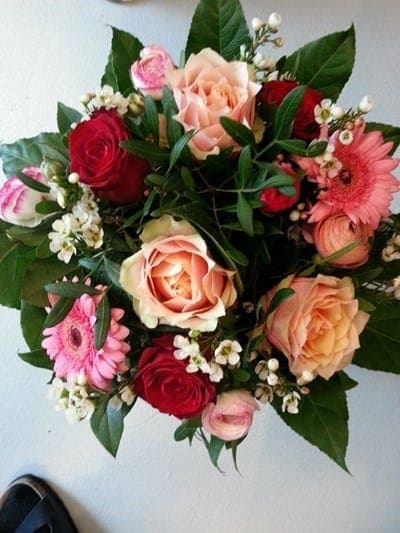Buket „Glad buket“ fra Miss Liss Blomster