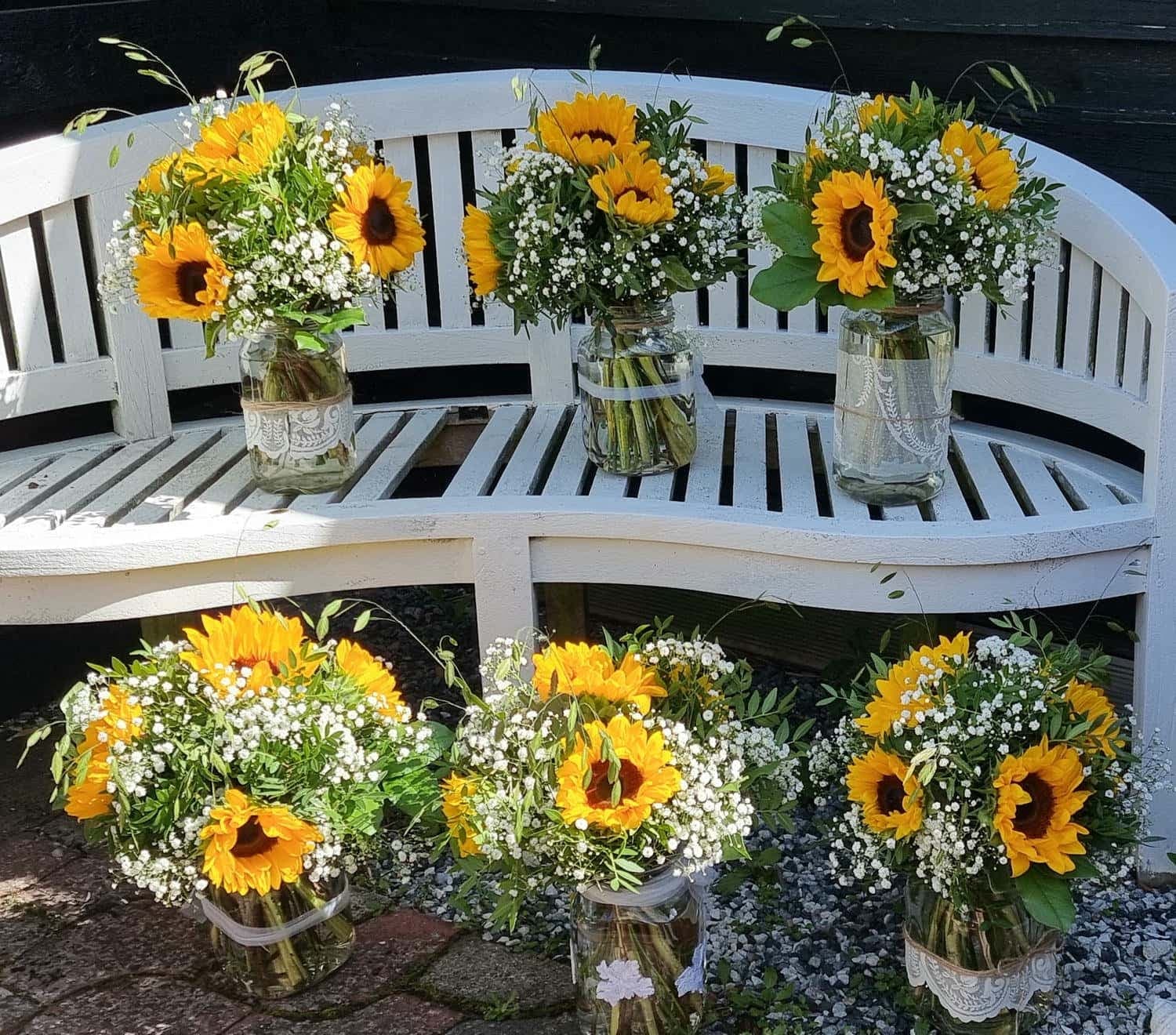 Blomsterdekoration til fest fra Miss Liss Blomster – billede 141
